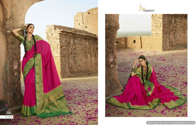 Meghdoot Kalliste 2 New Exclusive Wear Silk Designer Saree Collection